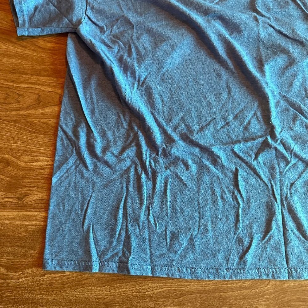 Gildan Dry Blend Blue Quartzsite Arizona Custom T-Shirt Size L - Picture 5 of 12